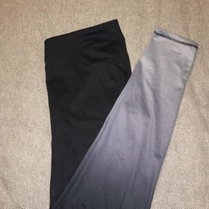 Full length ombré leggings